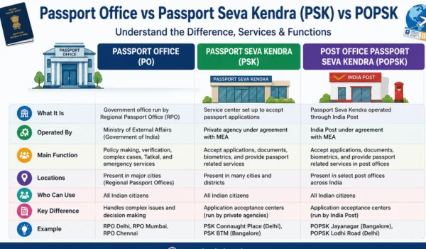 Passport Office vs PSK vs POPSK